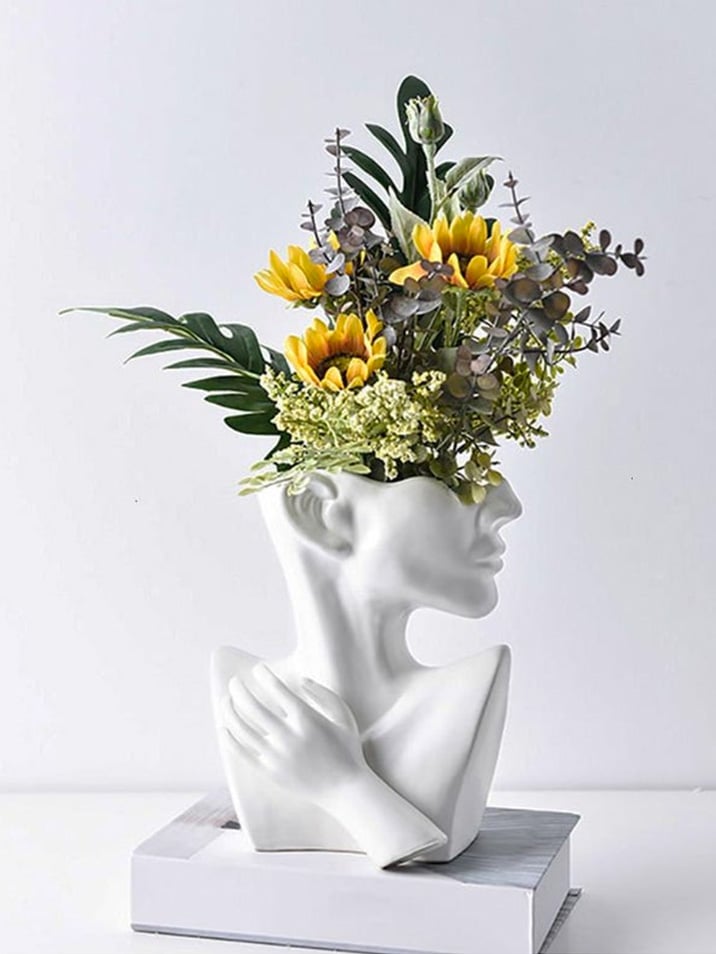 Ceramic Head Planter